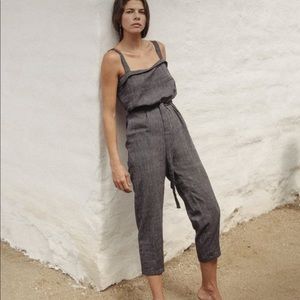OZMA ALICANTE JUMPSUIT - PETITE STRIPE
